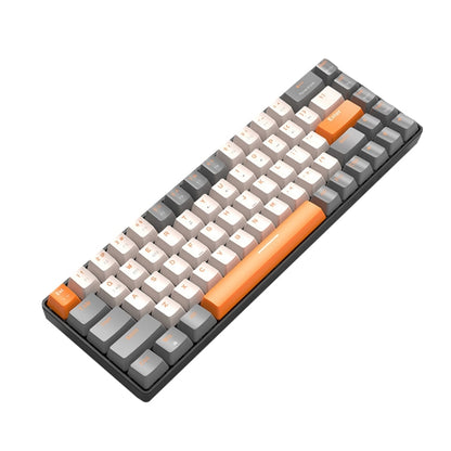 ZIYOU LANG K68 68 Keys Bluetooth Wireless Dual Model Mechanical Keyboard, Style: Red Shaft Version (Shimmering) - Wireless Keyboard by ZIYOU LANG | Online Shopping South Africa | PMC Jewellery | Buy Now Pay Later Mobicred