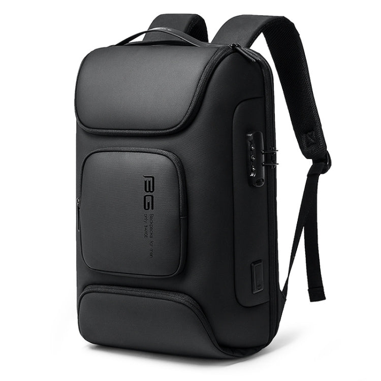 BANGE  BG-7216plus Antitheft Waterproof Travel Men Backpack 15.6 Inch Laptop Bag(Black) - Backpack by BANGE | Online Shopping South Africa | PMC Jewellery