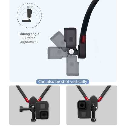 JUNNX Bracket Neck Mount For Most Action Cameras & Smart Phones,Spec: G03-2 - Holder by PMC Jewellery | Online Shopping South Africa | PMC Jewellery | Buy Now Pay Later Mobicred