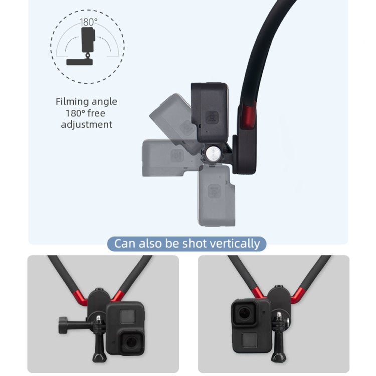 JUNNX Bracket Neck Mount For Most Action Cameras & Smart Phones,Spec: G02-2 - Holder by PMC Jewellery | Online Shopping South Africa | PMC Jewellery | Buy Now Pay Later Mobicred