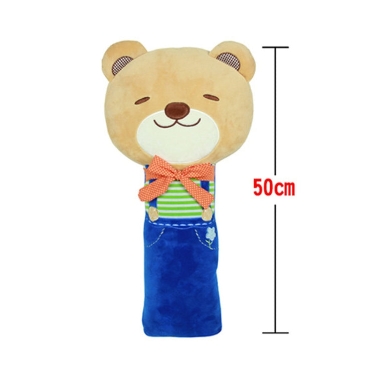 50cm Children Car Belt Cartoon Shoulder Protector Pillow(Lion 2) - Seat Belts & Padding by PMC Jewellery | Online Shopping South Africa | PMC Jewellery | Buy Now Pay Later Mobicred