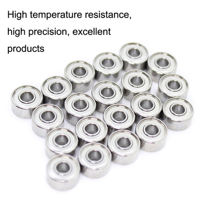 693ZZ 20pcs 3x8x4mm Miniature Bearing Money Dot Machine Motor Air Conditioning Fishing Gear Special Bearing - Bearing by PMC Jewellery | Online Shopping South Africa | PMC Jewellery