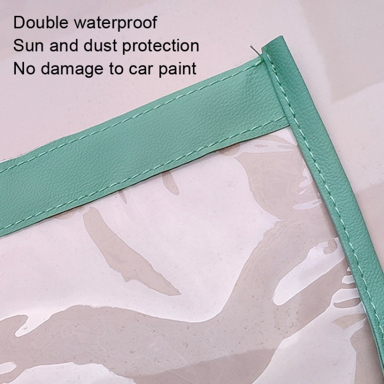 Electric Vehicle Charging Port Magnetic Transparent Rain Cover(Pink) - Waterproof Covers by PMC Jewellery | Online Shopping South Africa | PMC Jewellery