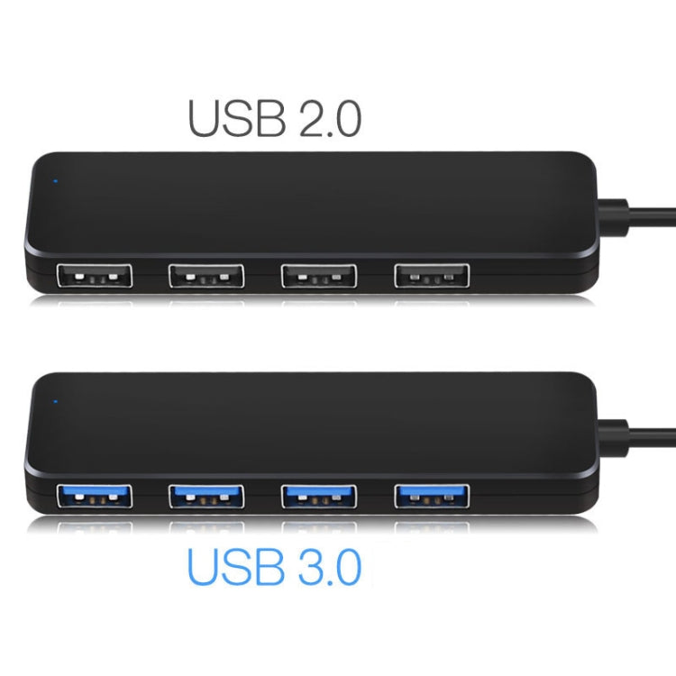 AB3-L42 4 Ports Concentrator High Speed HUB 5G Extension Dock USB3.0 HUB Length: 120cm - USB 3.0 HUB by PMC Jewellery | Online Shopping South Africa | PMC Jewellery | Buy Now Pay Later Mobicred