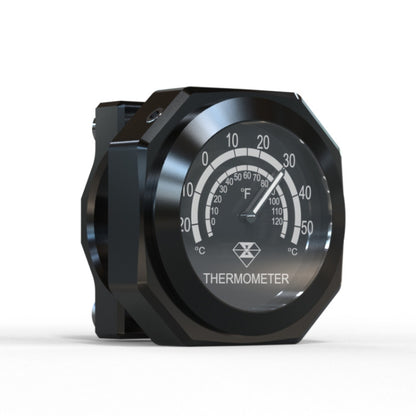 L1 Motorcycles Waterproof Outdoor Clock Temperature Gauge, Color: Temperature Black - Others by PMC Jewellery | Online Shopping South Africa | PMC Jewellery | Buy Now Pay Later Mobicred