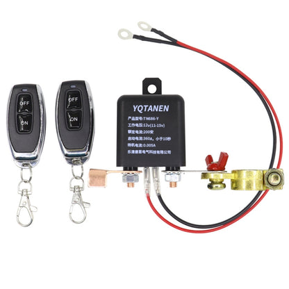 YQTANEN Car Battery Leakage Protection Remote Control Power Off Relay, Voltage: 24V 200A - Relays by PMC Jewellery | Online Shopping South Africa | PMC Jewellery | Buy Now Pay Later Mobicred