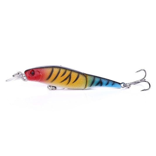 HENGJIA JM010 9cm 7g 2 Sections Bionic Bait With Beads Diving Mino Fake Bait(1) - Fishing Lures by HENGJIA | Online Shopping South Africa | PMC Jewellery