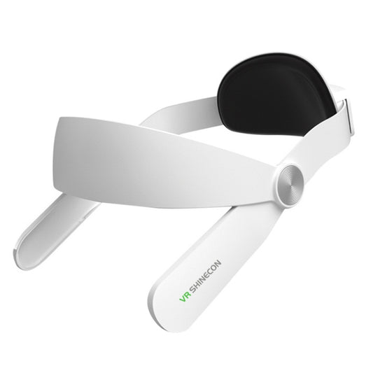 For Oculus Quest 2 VR SHINECON OS01 Adjustable All -In -One Head Strap VR Accessories(White) - VR Accessories by PMC Jewellery | Online Shopping South Africa | PMC Jewellery