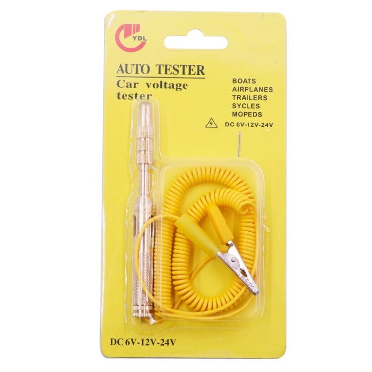 2pcs 6-24V Car Circuit Test Pen LED Multi-function Test Through Line Detection Test Light Test Pen, Style: Spring Model - Electronic Test by PMC Jewellery | Online Shopping South Africa | PMC Jewellery | Buy Now Pay Later Mobicred