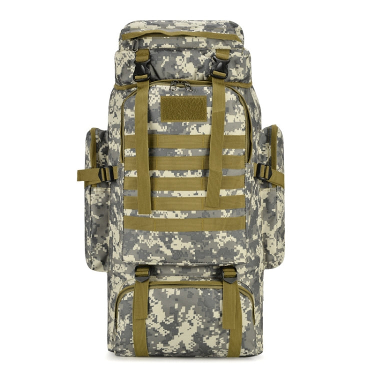 56-75L Large Capacity Travel Hiking Bag Waterproof and Scratch-resistant Backpack(Acu Camouflage) - Backpacks by PMC Jewellery | Online Shopping South Africa | PMC Jewellery