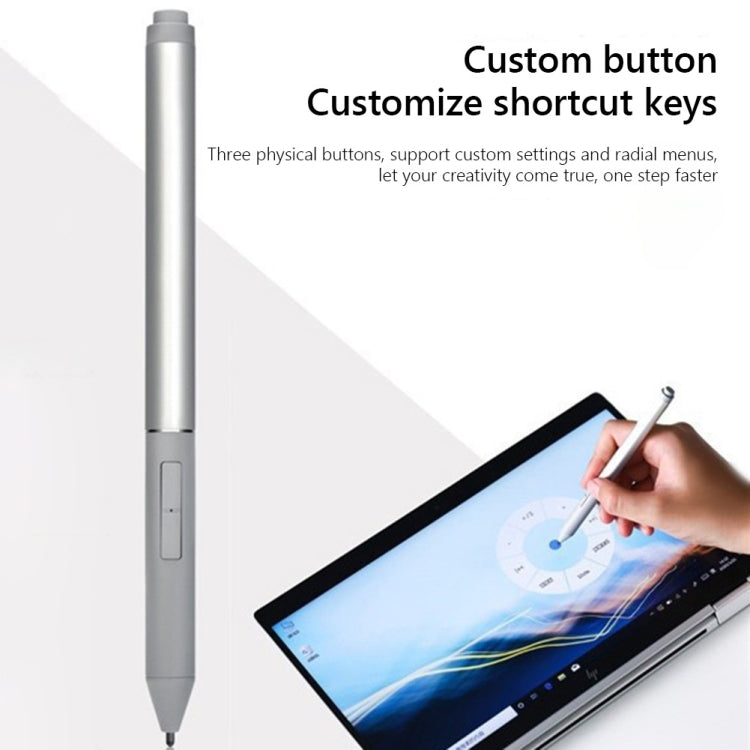 For HP Elitebook And ZBook X360 1030 G2/G3 Bluetooth Anti-touch Touch Pen(Silver) - Stylus Pen by PMC Jewellery | Online Shopping South Africa | PMC Jewellery
