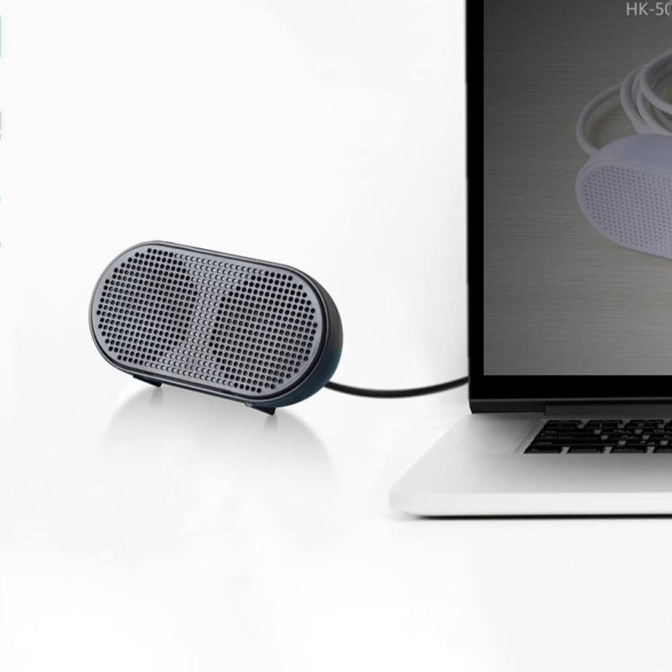 5002 USB Sound Card Computer Small Speakers Mini Desktop Audio(Black) -  by PMC Jewellery | Online Shopping South Africa | PMC Jewellery | Buy Now Pay Later Mobicred