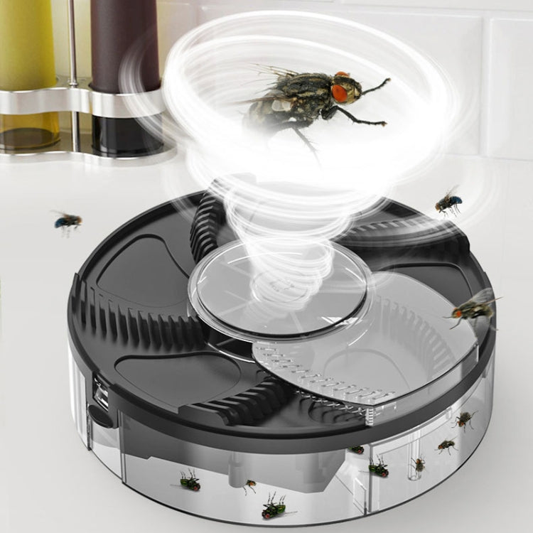 S008 Automatic Fly Killer Silent USB Household Fly Trap, Spec: USB Type (White) - Repellents by PMC Jewellery | Online Shopping South Africa | PMC Jewellery | Buy Now Pay Later Mobicred