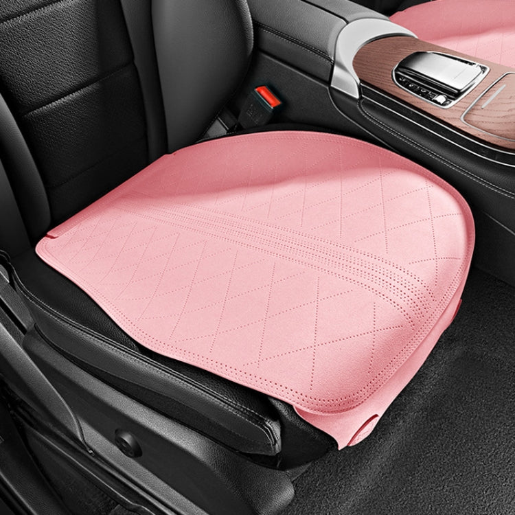 Flip-fur Car Cushion Breathable Ventilation Cushion for Four Seasons, Style: Front Cushion(Pink) - Seat Accessories by PMC Jewellery | Online Shopping South Africa | PMC Jewellery | Buy Now Pay Later Mobicred