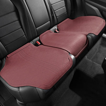 Flip-fur Car Cushion Breathable Ventilation Cushion for Four Seasons, Style: Long Rear Cushion(Red) - Seat Accessories by PMC Jewellery | Online Shopping South Africa | PMC Jewellery | Buy Now Pay Later Mobicred