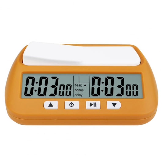YS YS-902 Chess Timer Chess Clock for Go Tournament(Yellow English Version) - Alarm Clocks by YS | Online Shopping South Africa | PMC Jewellery