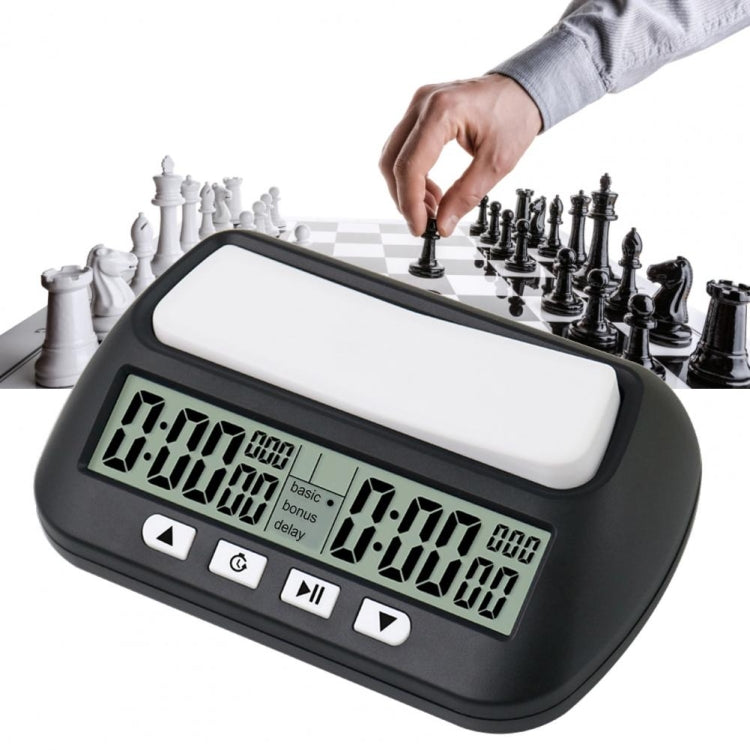 YS YS-902 Chess Timer Chess Clock for Go Tournament(Black English Version) - Alarm Clocks by YS | Online Shopping South Africa | PMC Jewellery