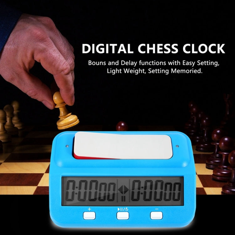 HQT101 Plastic Chess Clock Go Chess Timer(Red Wine) - Alarm Clocks by PMC Jewellery | Online Shopping South Africa | PMC Jewellery