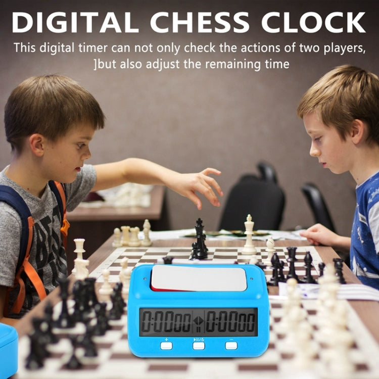 HQT101 Plastic Chess Clock Go Chess Timer(Red Wine) - Alarm Clocks by PMC Jewellery | Online Shopping South Africa | PMC Jewellery