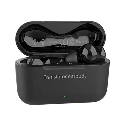 M6 Multi-country Mutual Translation Smart Bluetooth Translation Earphone Supports 127 Languages (Black) -  by PMC Jewellery | Online Shopping South Africa | PMC Jewellery