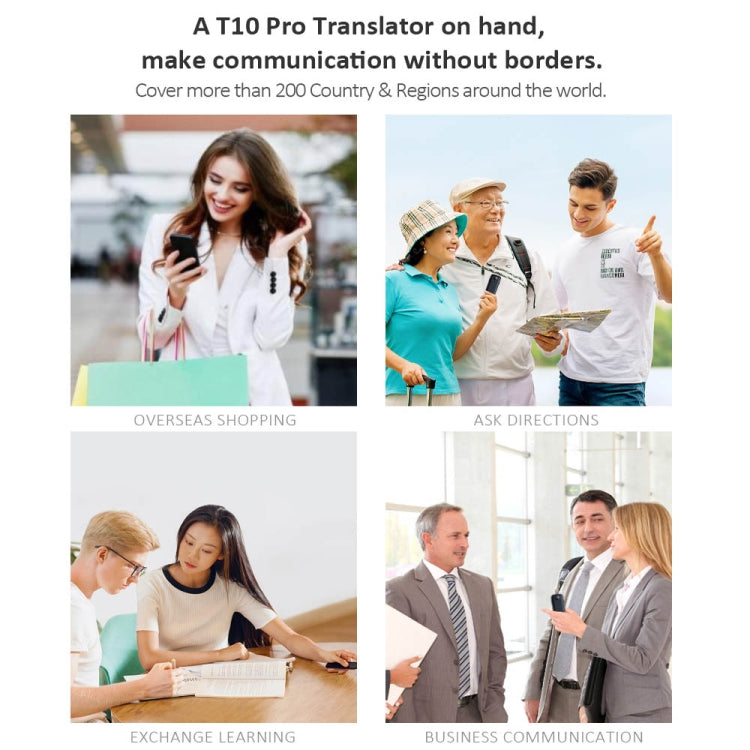 T10Pro Wifi Artificial Intelligence Photo / Recording Translating Machine Supports 138 Languages(White) -  by PMC Jewellery | Online Shopping South Africa | PMC Jewellery | Buy Now Pay Later Mobicred