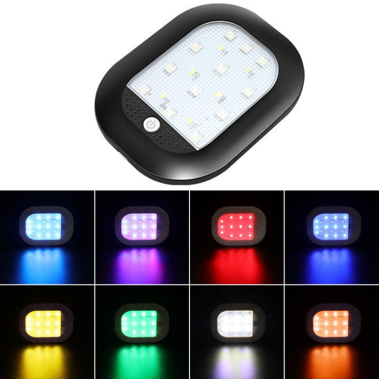 Car Colorful Strong Magnetic LED Lighting Reading Lights(Black) - Dome Lights by PMC Jewellery | Online Shopping South Africa | PMC Jewellery | Buy Now Pay Later Mobicred