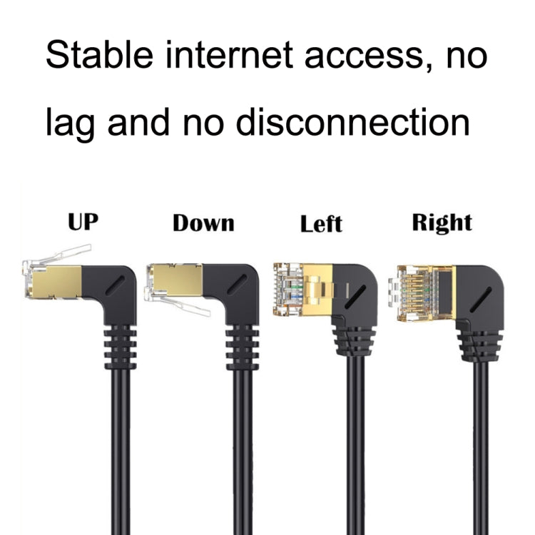 Straight Head 1.5m Cat 8 10G Transmission RJ45 Male To Female Computer Network Cable Extension Cable(Black) - Lan Cable and Tools by PMC Jewellery | Online Shopping South Africa | PMC Jewellery | Buy Now Pay Later Mobicred