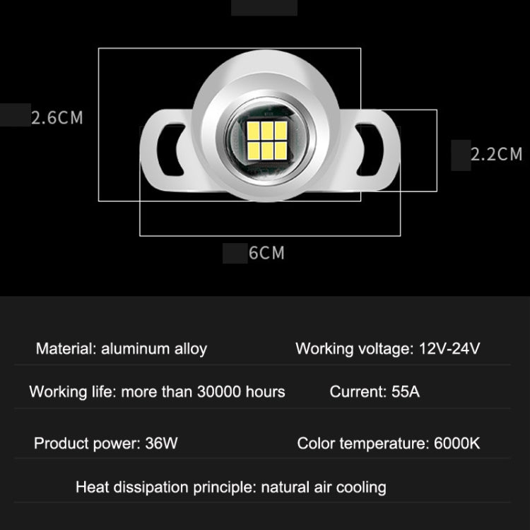 Car LED Ultra -Bright Electric Eye Reversing Light External Bulb Modified Universal Auxiliary Light, Style: Long Bright Black Shell - Arrow Turn Lights by PMC Jewellery | Online Shopping South Africa | PMC Jewellery | Buy Now Pay Later Mobicred