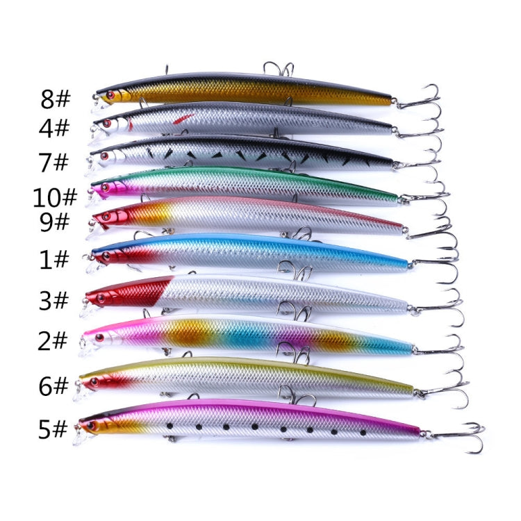 HENGJIA MI101 18cm 26g Long-distance Casting Sea Fishing Fake Lures Minnow Baits, Color: 10 Colors - Fishing Lures by HENGJIA | Online Shopping South Africa | PMC Jewellery