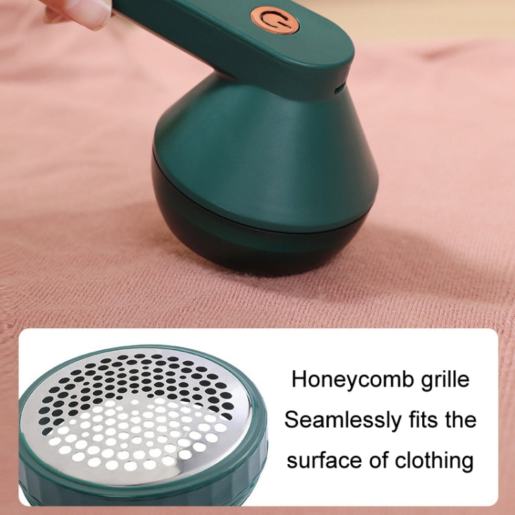 USB Rechargeable Household Hair Ball Trimmer Lint Remover(White) - Sponges, Cloths & Brushes by PMC Jewellery | Online Shopping South Africa | PMC Jewellery