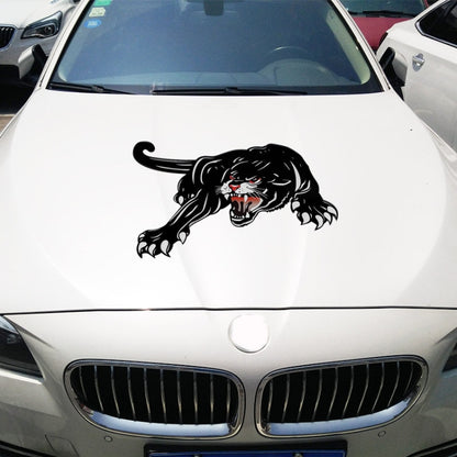 2pcs Colorful Black Panther Car Hood Door Reflective Sticker(Head Towards The Left) - Decorative Sticker by PMC Jewellery | Online Shopping South Africa | PMC Jewellery | Buy Now Pay Later Mobicred