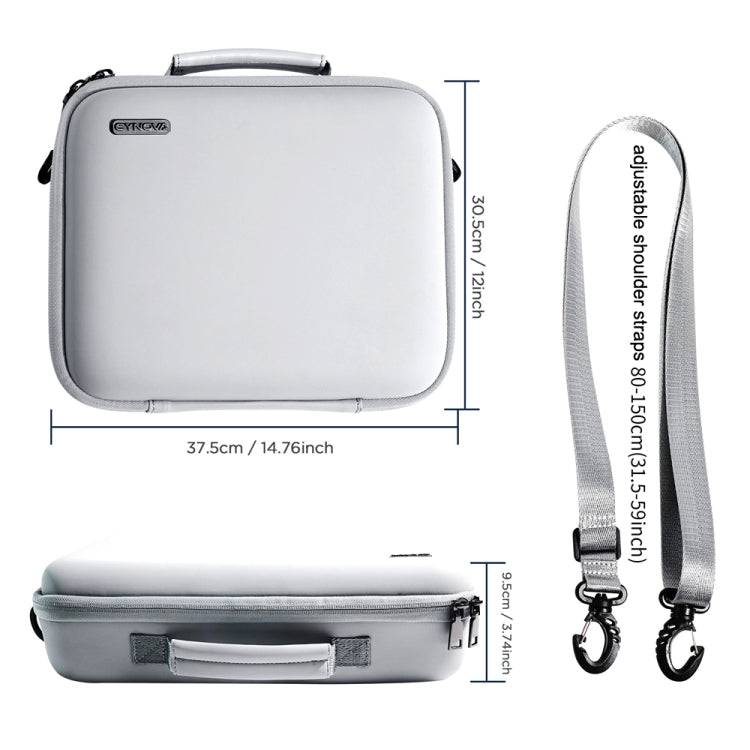 For DJI Avata CYNOVA C-ACC-001 Portable Lightweight Shoulder Handed Waterproof Storage Bag(Grey) -  by CYNOVA | Online Shopping South Africa | PMC Jewellery | Buy Now Pay Later Mobicred