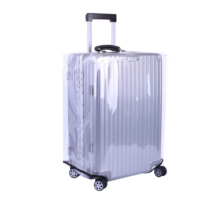 24 Inch Rimless Transparent Waterproof PVC Trolley Suitcase Cover Dustproof Protective Cover - Dust Covers by PMC Jewellery | Online Shopping South Africa | PMC Jewellery