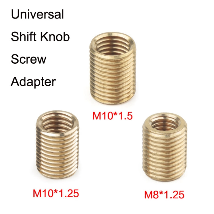 10pcs Gear Shifter Adapter Gear Shifter Connector Nut, Style: B Model M10x1.25 - Shift Knob by PMC Jewellery | Online Shopping South Africa | PMC Jewellery | Buy Now Pay Later Mobicred