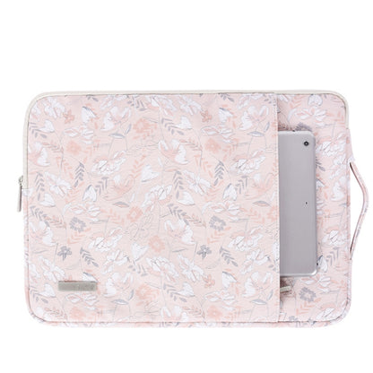 G4-89  PU Laptop Case Tablet Sleeve Bag with Telescoping Handle, Size: 13 Inch(Light Pink) - 13.3 inch by PMC Jewellery | Online Shopping South Africa | PMC Jewellery | Buy Now Pay Later Mobicred