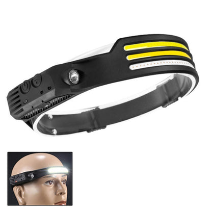 W689-3 White Light  USB Rechargeable Motion Sensor Headlamp COB Outdoor Fishing Flashlight - Headlamp by PMC Jewellery | Online Shopping South Africa | PMC Jewellery