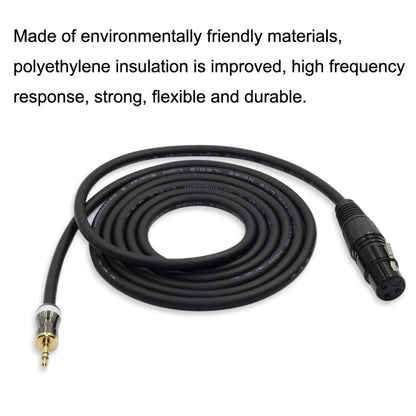 3.5mm To Caron Female Sound Card Microphone Audio Cable, Length: 10m - Microphone Audio Cable & Connector by PMC Jewellery | Online Shopping South Africa | PMC Jewellery | Buy Now Pay Later Mobicred