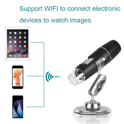 50X-1000X Wireless WIFI Connection LED Light Portable Digital Microscope, Specification: W05-Z11054 - Digital Microscope by PMC Jewellery | Online Shopping South Africa | PMC Jewellery | Buy Now Pay Later Mobicred