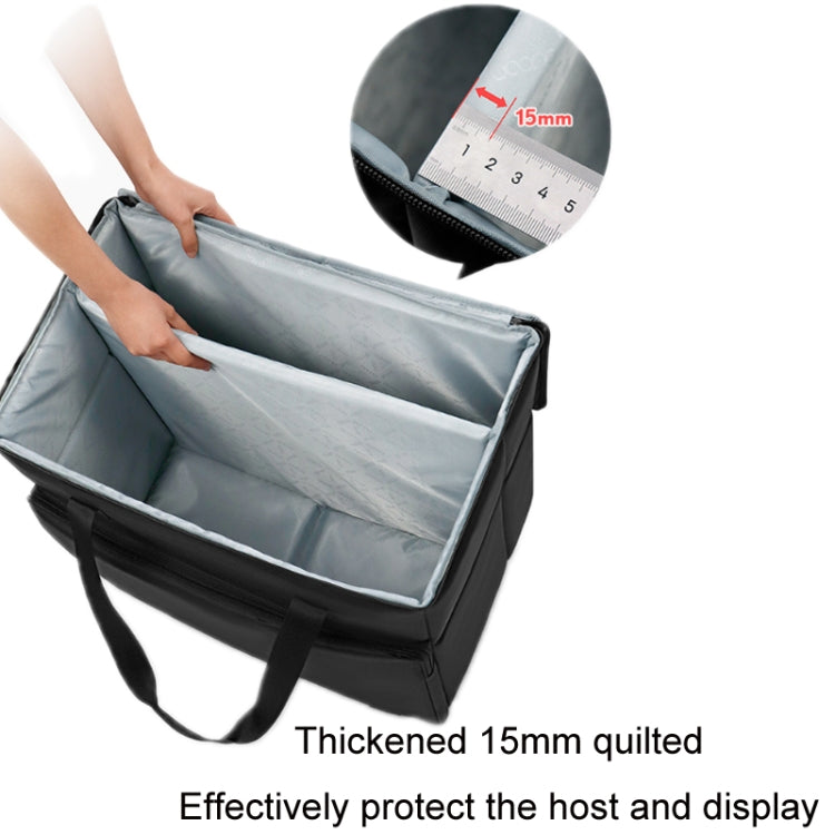 Baona BN-K002 Desktop Computer Host Monitor Keyboard Storage Bag, Size: Single Layer 24 inches - Other by Baona | Online Shopping South Africa | PMC Jewellery | Buy Now Pay Later Mobicred