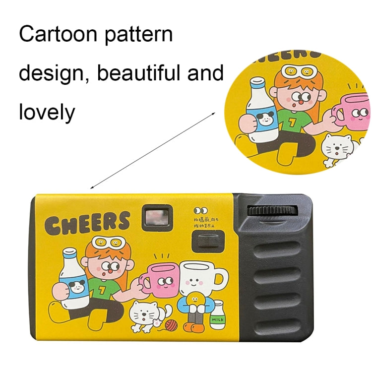 27pcs LFANI Retro Film Camera Waterproof Cartoon Decorative Stickers without Camera - Children Cameras by PMC Jewellery | Online Shopping South Africa | PMC Jewellery | Buy Now Pay Later Mobicred