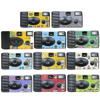 12pcs Cheers Retro Film Camera Waterproof Cartoon Decorative Stickers without Camera - Children Cameras by PMC Jewellery | Online Shopping South Africa | PMC Jewellery | Buy Now Pay Later Mobicred