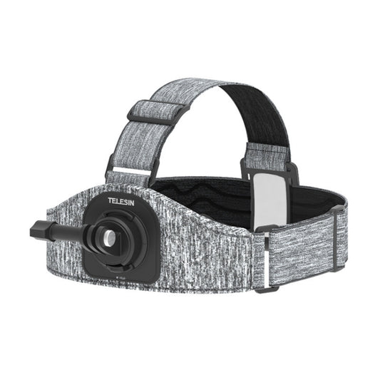 TELESIN Head Strap Double Mount Skidproof Multiangle Adjustment for Action Camera Accessories - Head Belt by TELESIN | Online Shopping South Africa | PMC Jewellery | Buy Now Pay Later Mobicred
