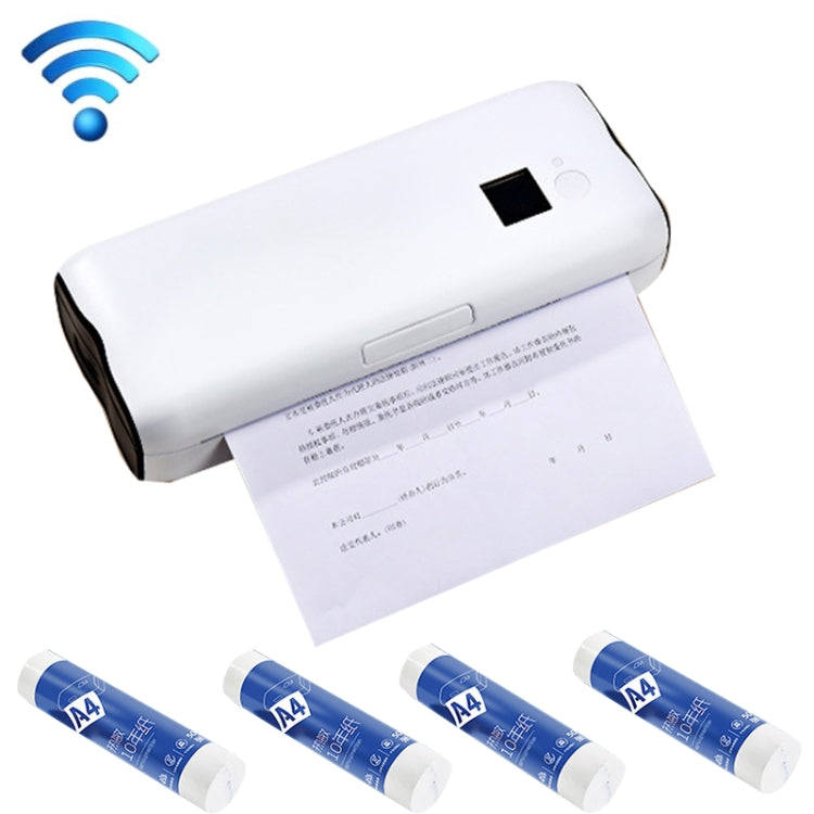 Home Small Phone Office Wireless Wrong Question Paper Student Portable Thermal Printer, Style: Remote Edition+200pcs A4 Paper - Printer by PMC Jewellery | Online Shopping South Africa | PMC Jewellery | Buy Now Pay Later Mobicred