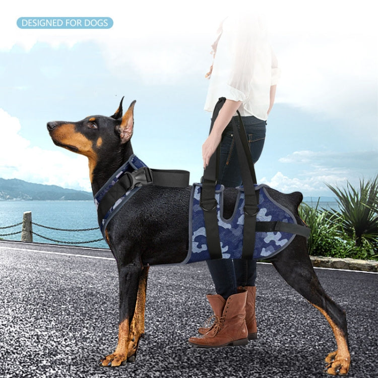 Injured Dog Auxiliary Leash Front and Rear Leg Double Slings For Large and Medium-sized Dogs, Size: L - Leashes by PMC Jewellery | Online Shopping South Africa | PMC Jewellery