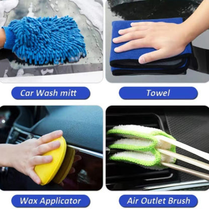 40 in 1  Car Air Conditioner Air Outlet Electric Drill Cleaning Brush - Car washing supplies by PMC Jewellery | Online Shopping South Africa | PMC Jewellery | Buy Now Pay Later Mobicred