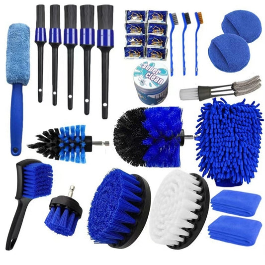 30 in 1 Car Wash Waterproof Gloves Wheel Hub Cleaning Brush - Car washing supplies by PMC Jewellery | Online Shopping South Africa | PMC Jewellery | Buy Now Pay Later Mobicred