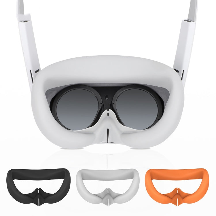 For PICO 4 Hifylux PC-PF26 Silicone Eye Mask VR Glasses Sweat-proof Blackout Case(Gray White) - VR Accessories by Hifylux | Online Shopping South Africa | PMC Jewellery