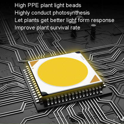 LED Plant Growth Light USB Remote Control Timing Fill Light Three Heads(Red Warm Light) - LED Grow Lights by PMC Jewellery | Online Shopping South Africa | PMC Jewellery