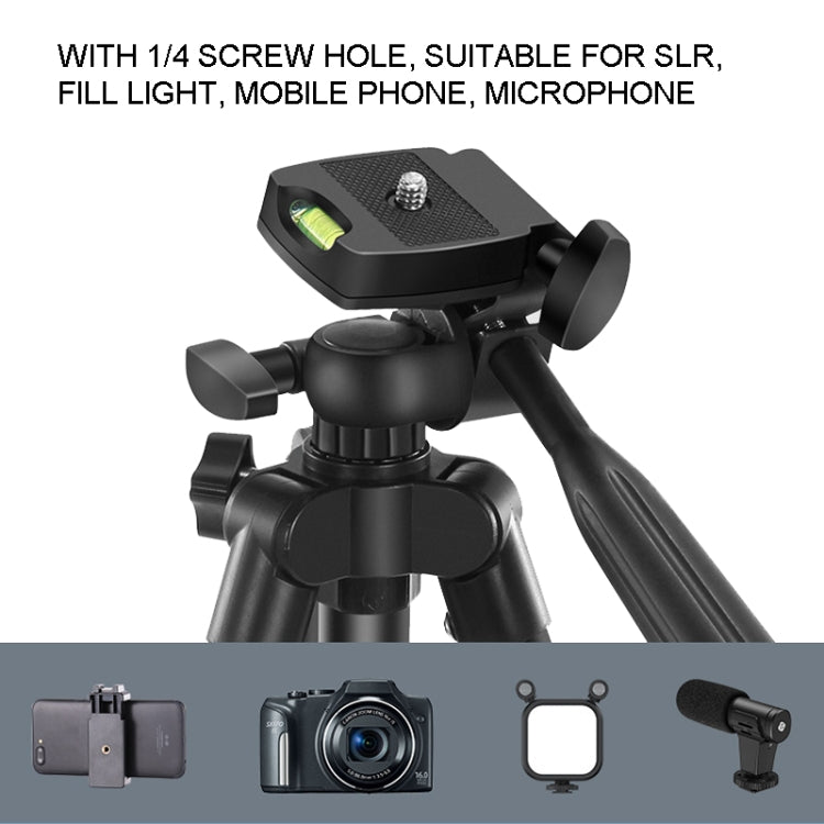 KIT-15LM Tripod Fill Light With Microphone Vlogging Kit  For Live Phone Recording(Black) - Stand by PMC Jewellery | Online Shopping South Africa | PMC Jewellery | Buy Now Pay Later Mobicred