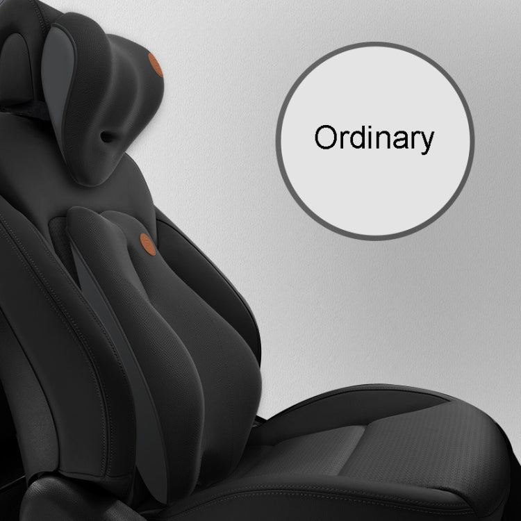 SR-21 Car Lumbar Cushion Headrest Seat Memory Foam Accessories, Style: Ordinary Headrest (Black) - Seat Accessories by PMC Jewellery | Online Shopping South Africa | PMC Jewellery | Buy Now Pay Later Mobicred